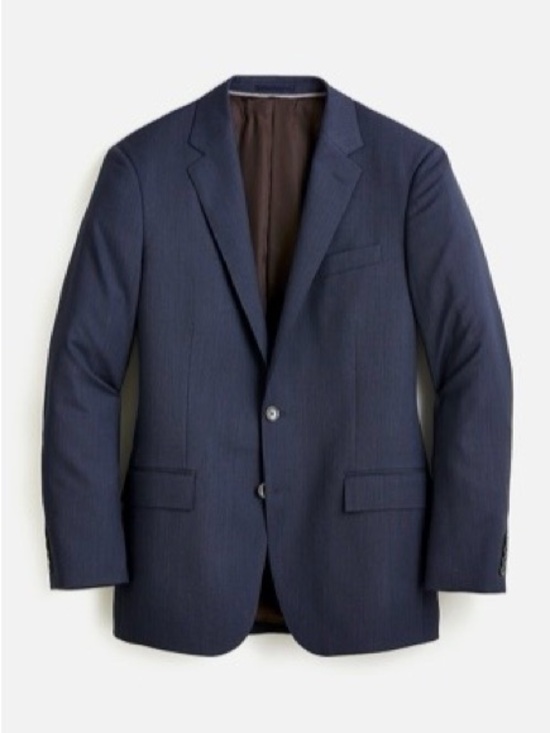 J. Crew Other - J.Crew Ludlow Slim Fit Navy Italian Stretch Wool Suit Set Jacket 40R Pants 32x30